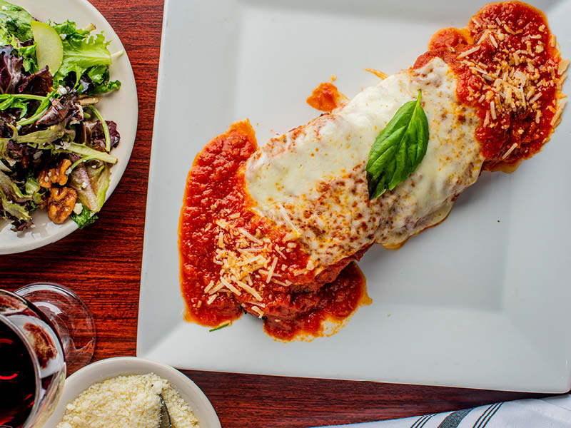 Grilled Chicken Parmesan