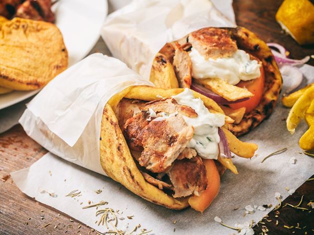 Grilled Chicken Gyros Recipe